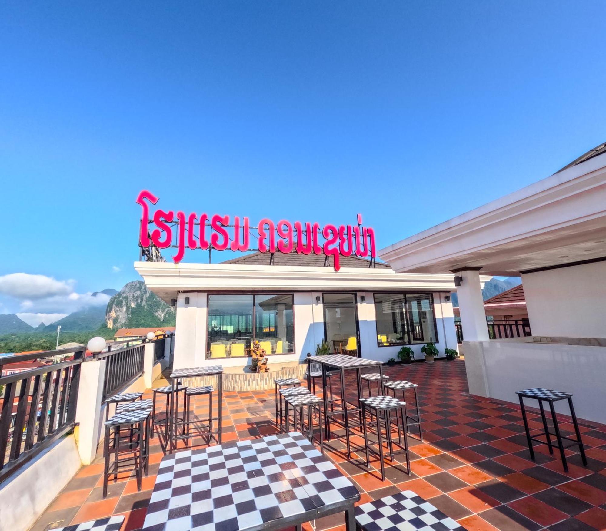 Vang Vieng Consiana Hotel Bagian luar foto