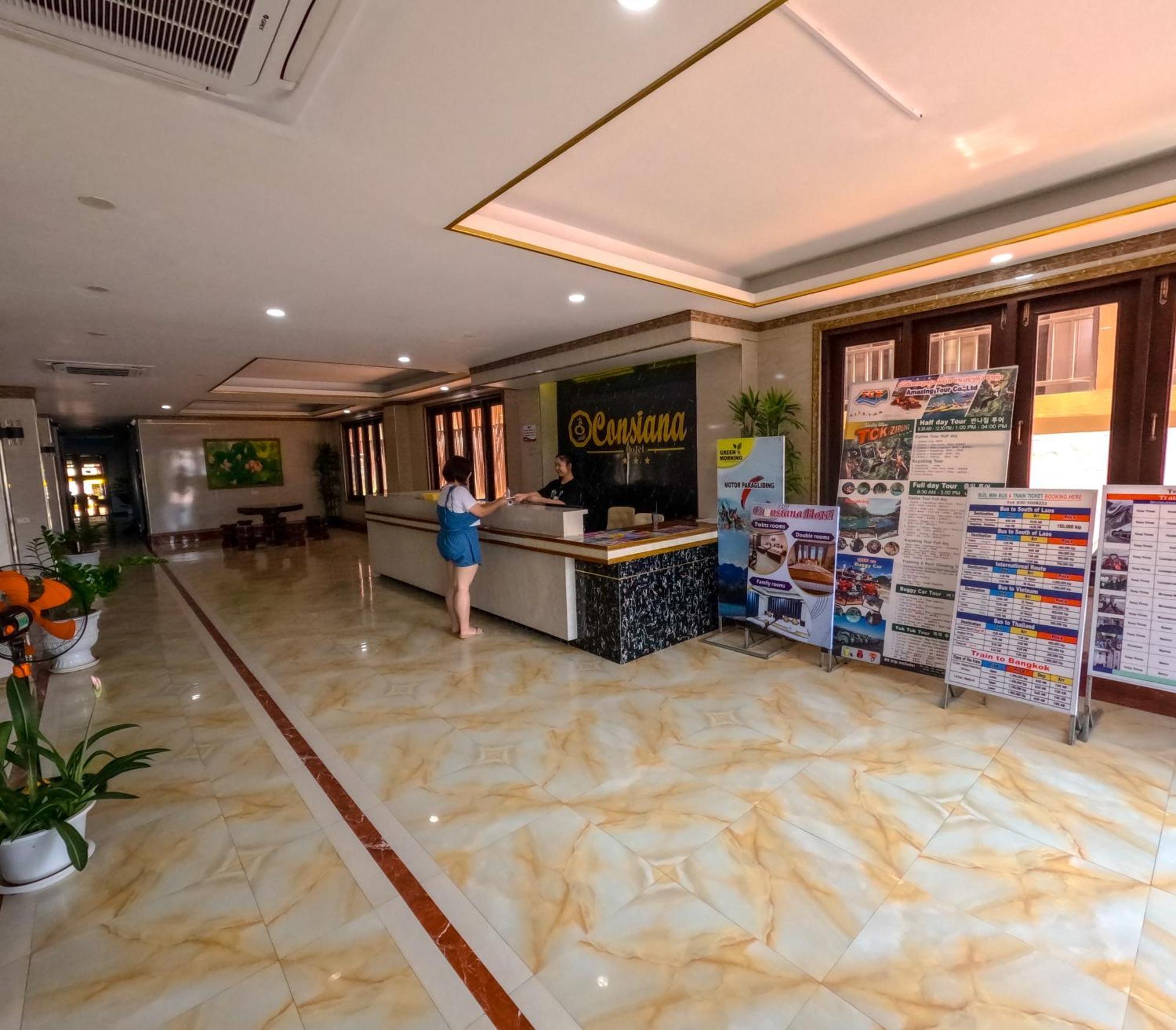 Vang Vieng Consiana Hotel Bagian luar foto