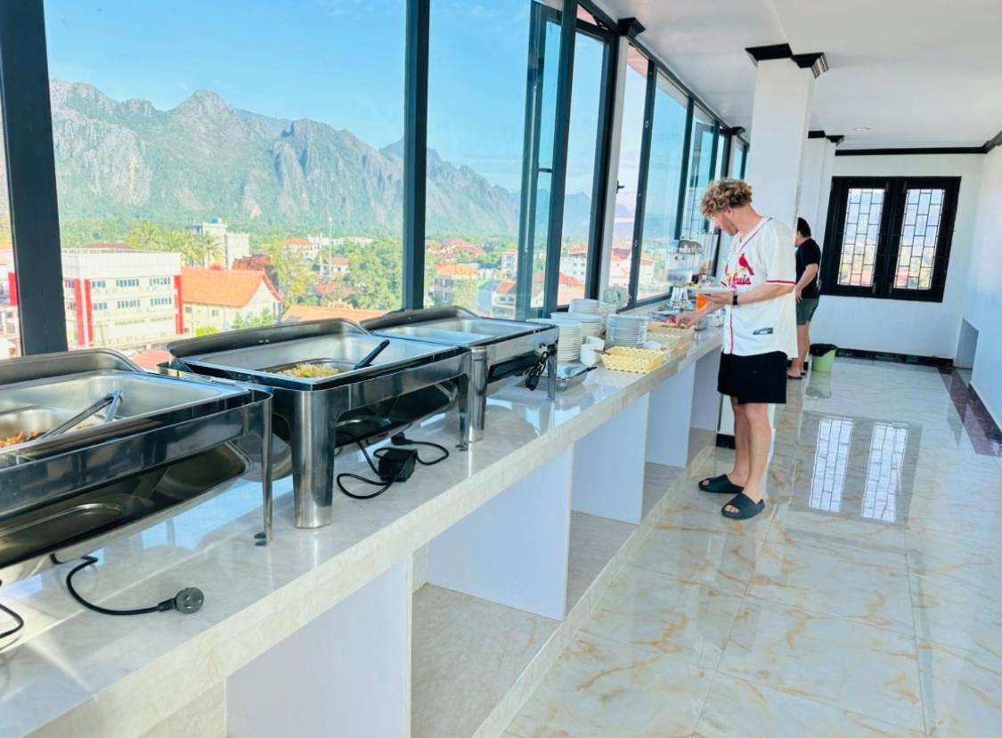 Vang Vieng Consiana Hotel Bagian luar foto